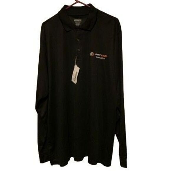 Core 365 Jump Start Instructor Size 3XL Long Sleeved Polo Shirt *New* - Picture 1 of 6